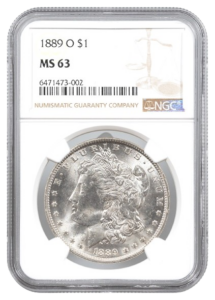 1898-O Morgan $1 NGC MS63