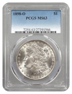1898-O Morgan $1 PCGS MS63