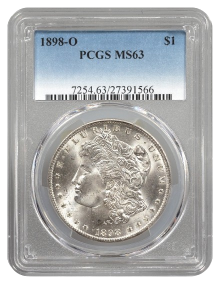 1898-O Morgan $1 PCGS MS63