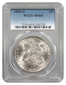1898-O Morgan $1 PCGS MS64