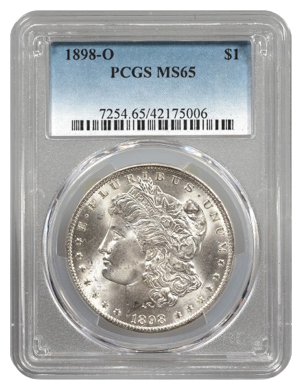 1898-O Morgan $1 PCGS MS65