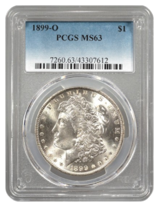 1899-O Morgan $1 PCGS MS63