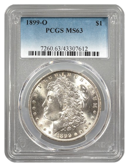 1899-O Morgan $1 PCGS MS63