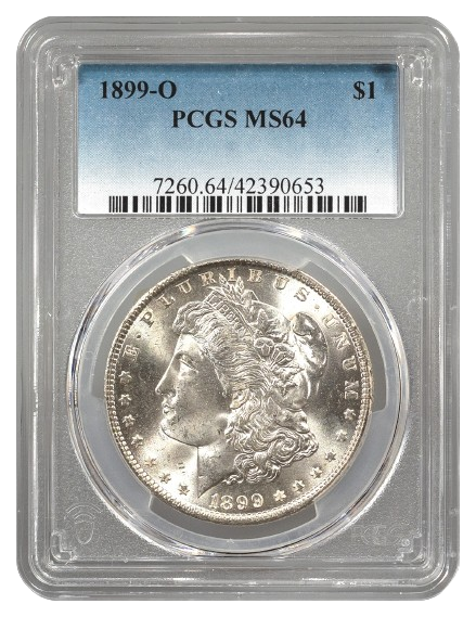 1899-O Morgan $1 PCGS MS64