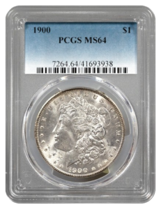 1900 Morgan $1 PCGS MS64