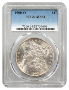 1900-O Morgan $1 PCGS MS64