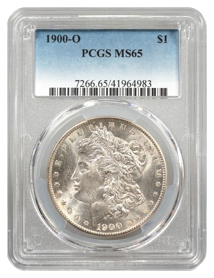 1900-O Morgan $1 PCGS MS65