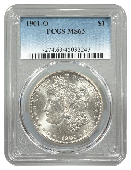 1901-O Morgan $1 PCGS MS63