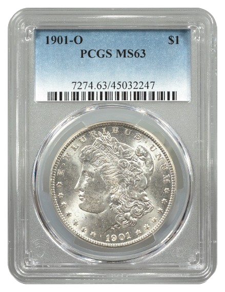 1901-O Morgan $1 PCGS MS63