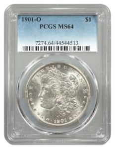 1901-O Morgan $1 PCGS MS64