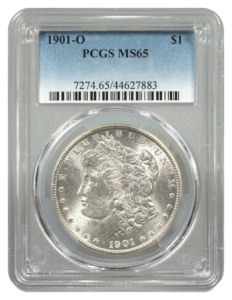 1901-O Morgan $1 PCGS MS65