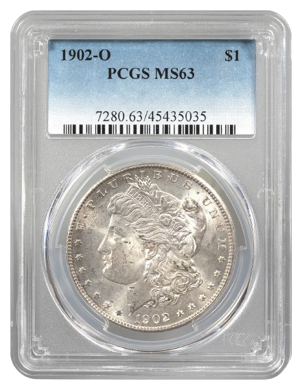1902-O Morgan $1 PCGS MS63