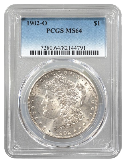 1902-O Morgan $1 PCGS MS64