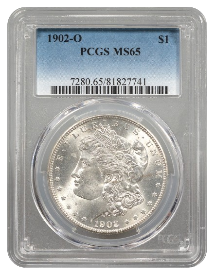 1902-O Morgan $1 PCGS MS65