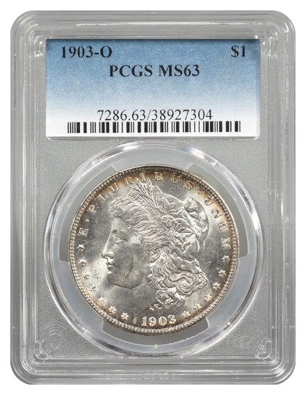 1903-O Morgan $1 PCGS MS63