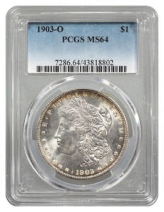 1903-O Morgan $1 PCGS MS64
