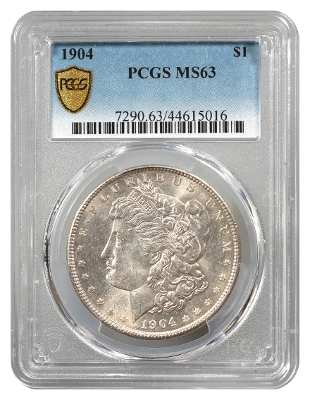 1904 Morgan $1 PCGS MS63