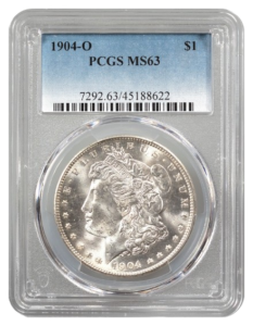 1904-O Morgan $1 PCGS MS63
