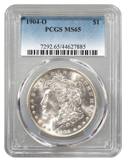 1904-O Morgan $1 PCGS MS65