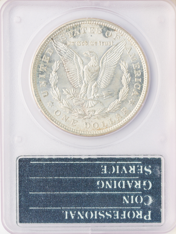 1921-D Morgan $1 PCGS MS64