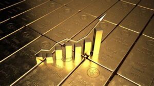 Gold prices rising 