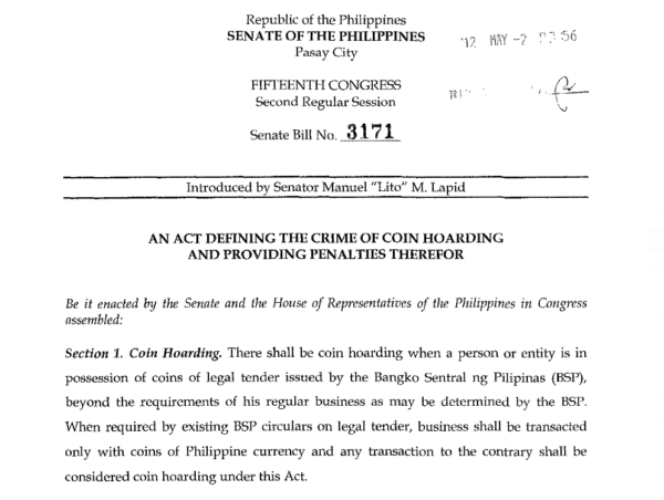 Document by the Senate of the Philippines 