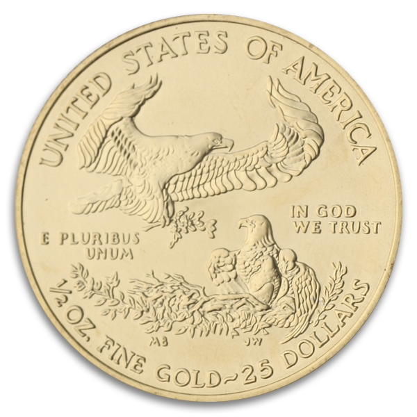 FREE 1/2 OZ GOLD EAGLE