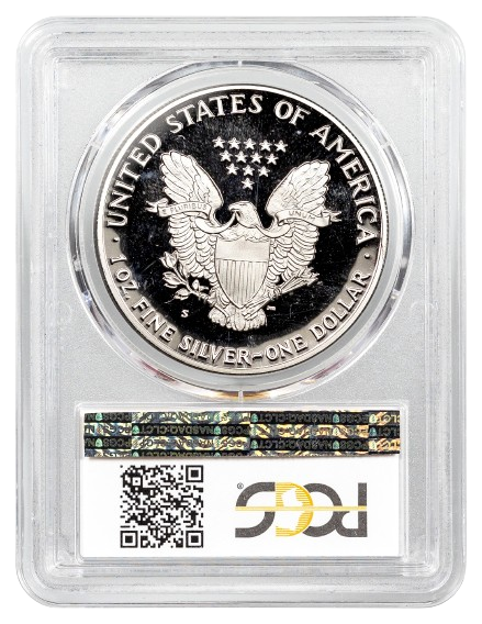 1988-S 1 oz Silver American Eagle PCGS PR70DCAM