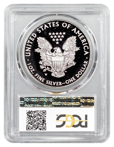 2010-W 1 oz American Silver Eagle PCGS PR70DCAM