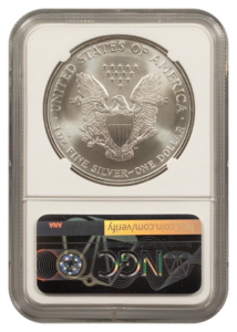 2005 1 oz Silver Eagle NGC MS69