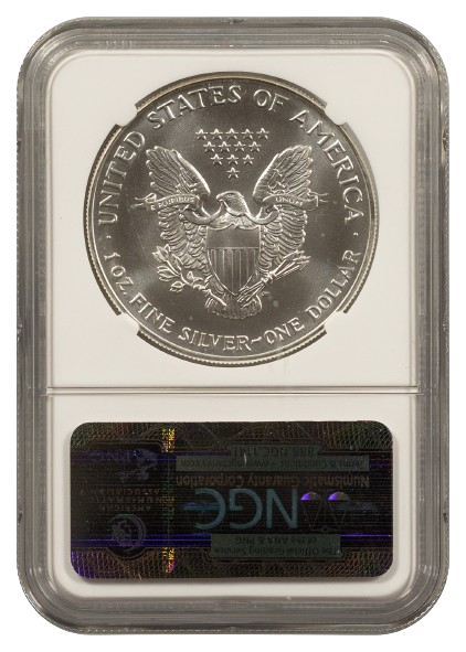 2009 1 oz Silver Eagle NGC MS69