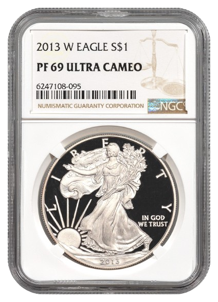 2013-W 1 oz Silver Eagle NGC PF69 Ultra Cameo