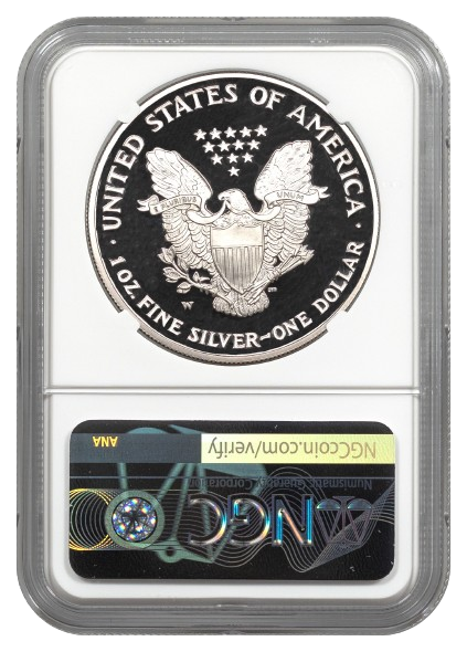 2021-W 1oz Silver American Eagle NGC T1 PF70 Ultra Cameo