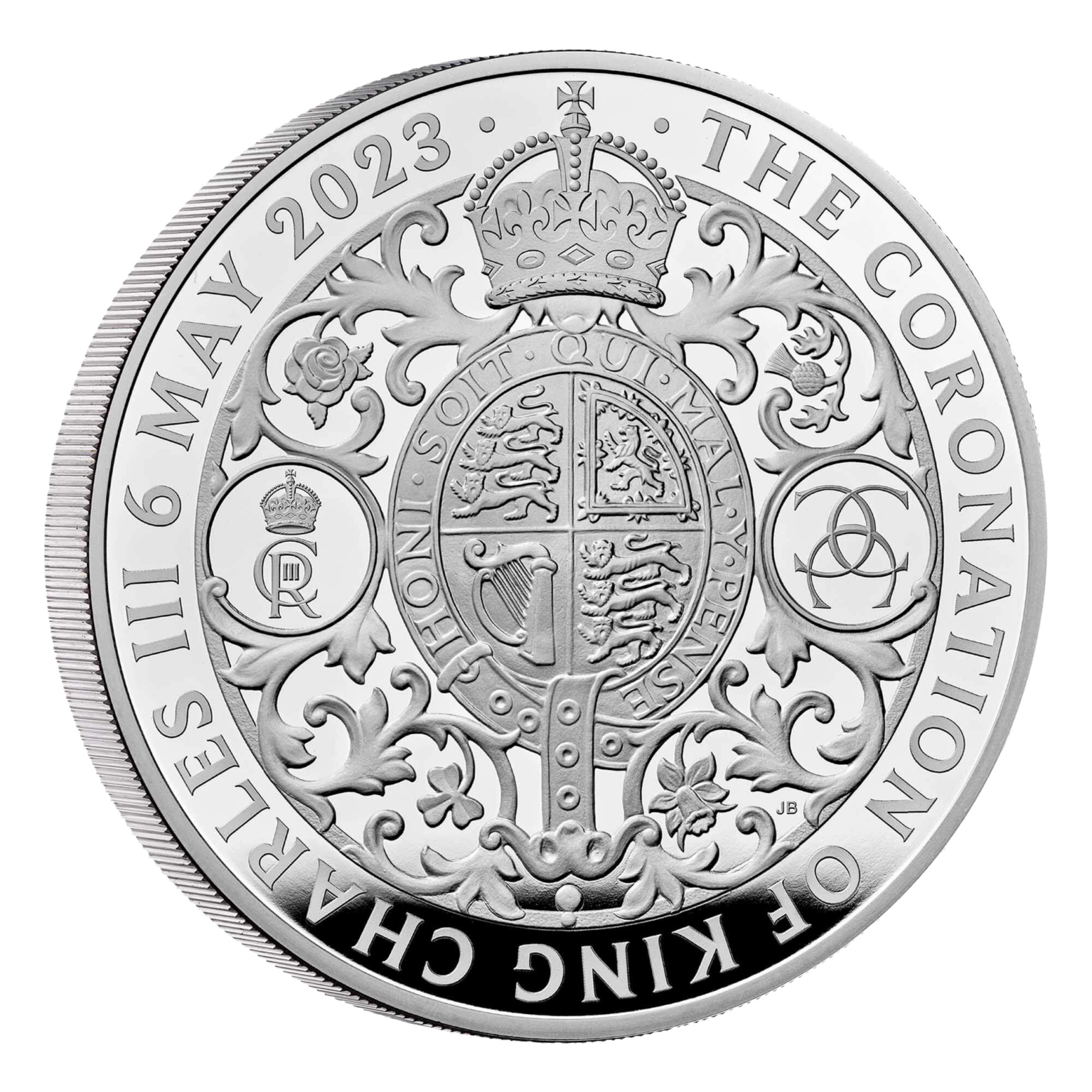 2023 5 oz British Silver Coronation Proof - King Charles III Coronation