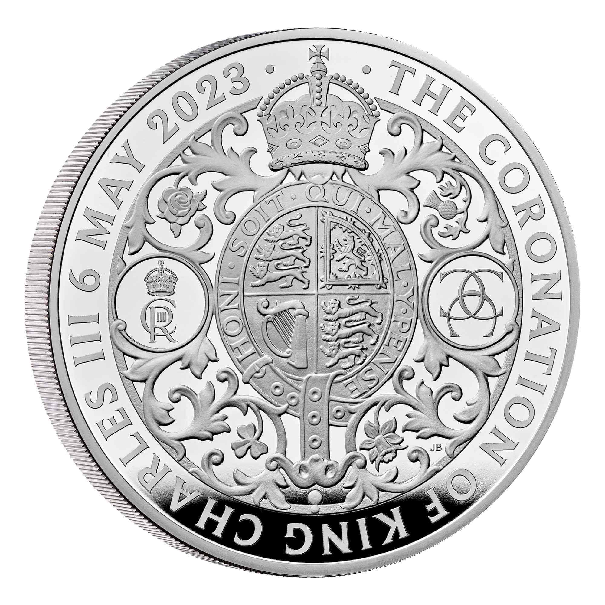 2023 5 oz British Silver Coronation Proof - King Charles III Coronation