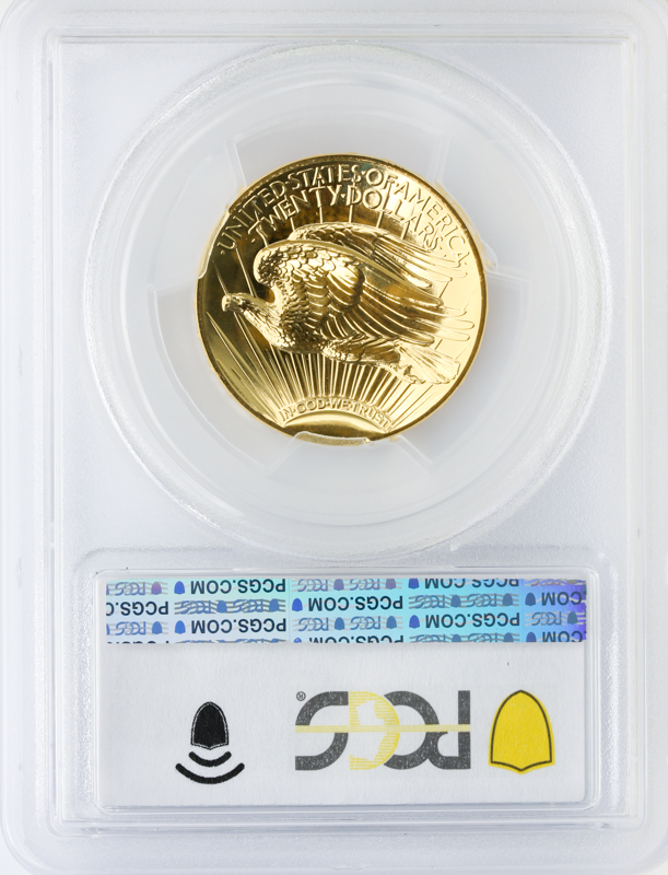 2009 $20 Ultra High Relief Double Eagle PCGS MS70 PL