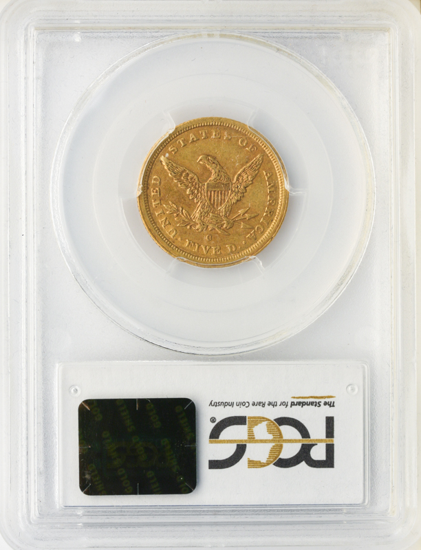 1841-C $5 Liberty PCGS