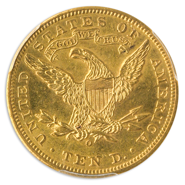 1906-O $10 Liberty PCGS MS62 1906-O $10 Liberty PCGS MS62