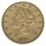 1879-CC $20 Liberty PCGS XF45 CAC