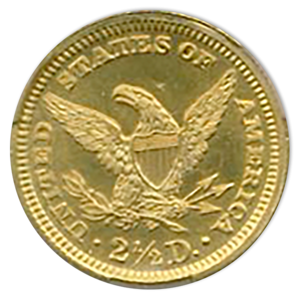 1900 $2.50 Liberty CACG PR65