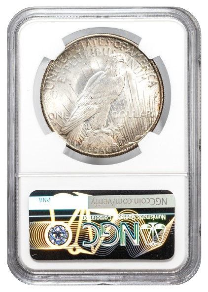 1928-S Peace $1 NGC MS63