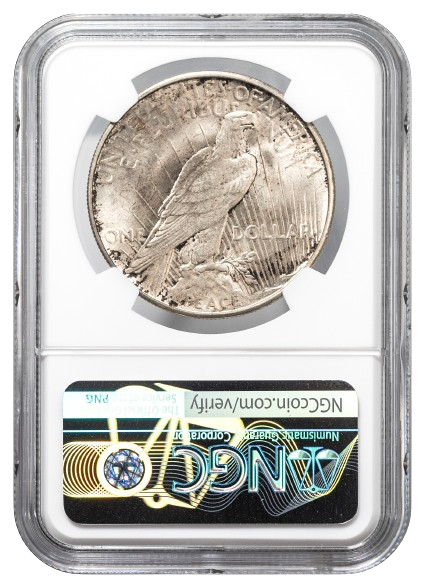 1935-S Peace $1 NGC MS63