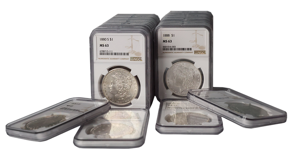 30-Piece Morgan Dollar Set NGC MS63