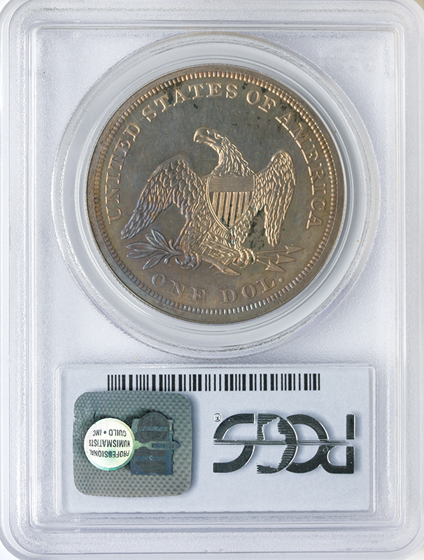 1864 Seated Liberty $1 PCGS PR64
