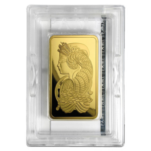 5 oz Pamp Suisse Gold Bar (New w/Assay, Types Vary)