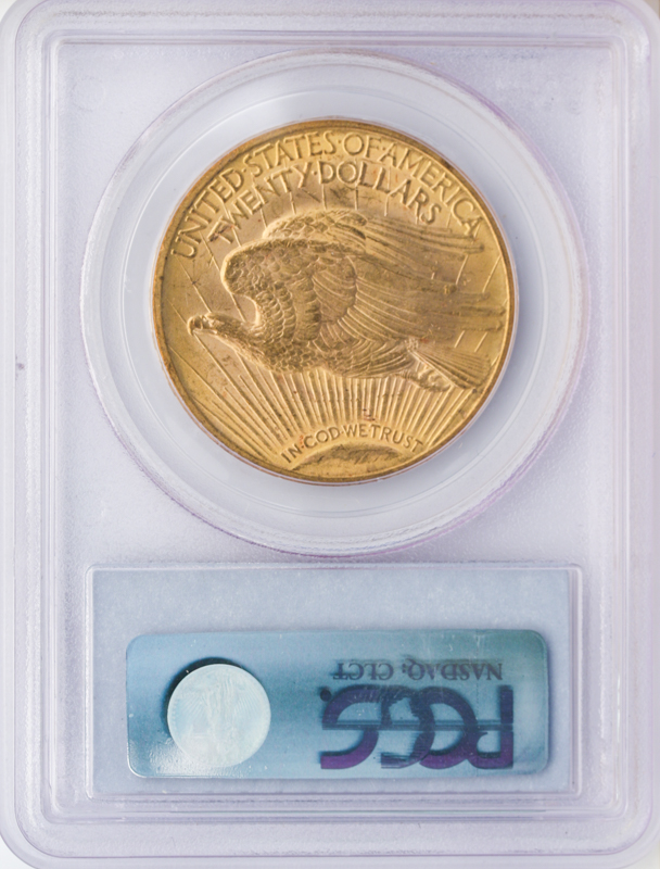 1920 $20 Saint Gaudens PCGS MS63