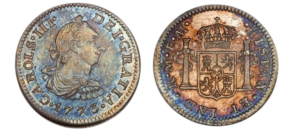 1779 Carlos III ½ Real 