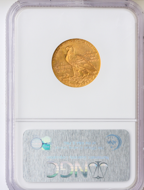 1914-D $5 Indian NGC MS64
