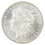 1880-CC MORGAN $ 8/LOW7 PCGS MS65 CAC