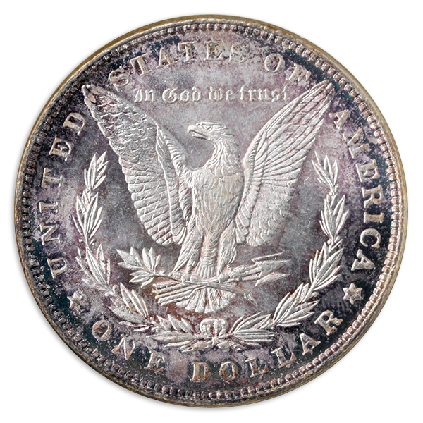 1887 Morgan Dollar NGC MS67